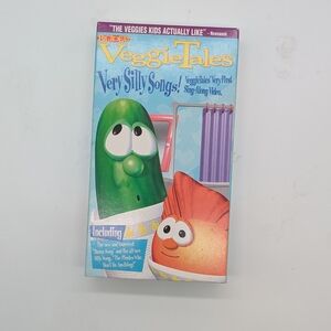 Veggie Tales Very Silly Songs Kids Vintage VCR